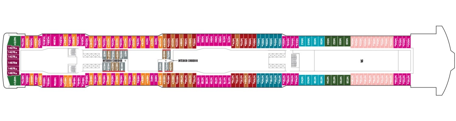 Norwegian Getaway Pont 14