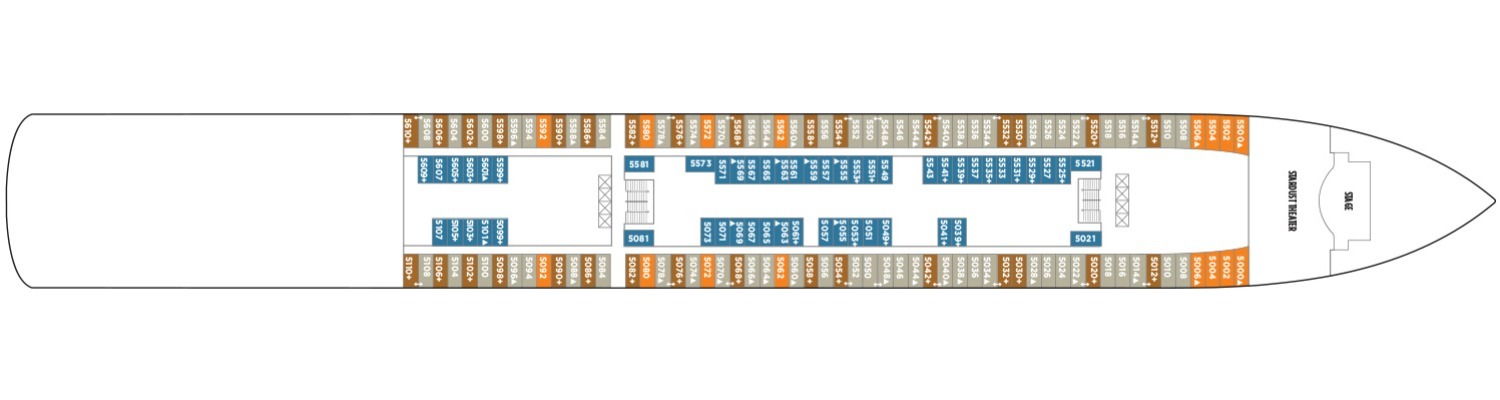 Norwegian Jade Deck 5