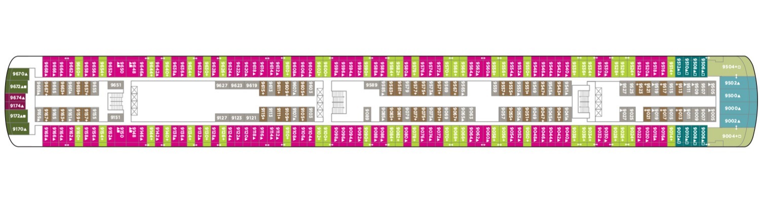 Norwegian Jade Deck 9 