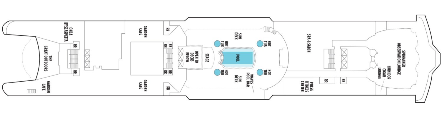 Norwegian Spirit Deck 12
