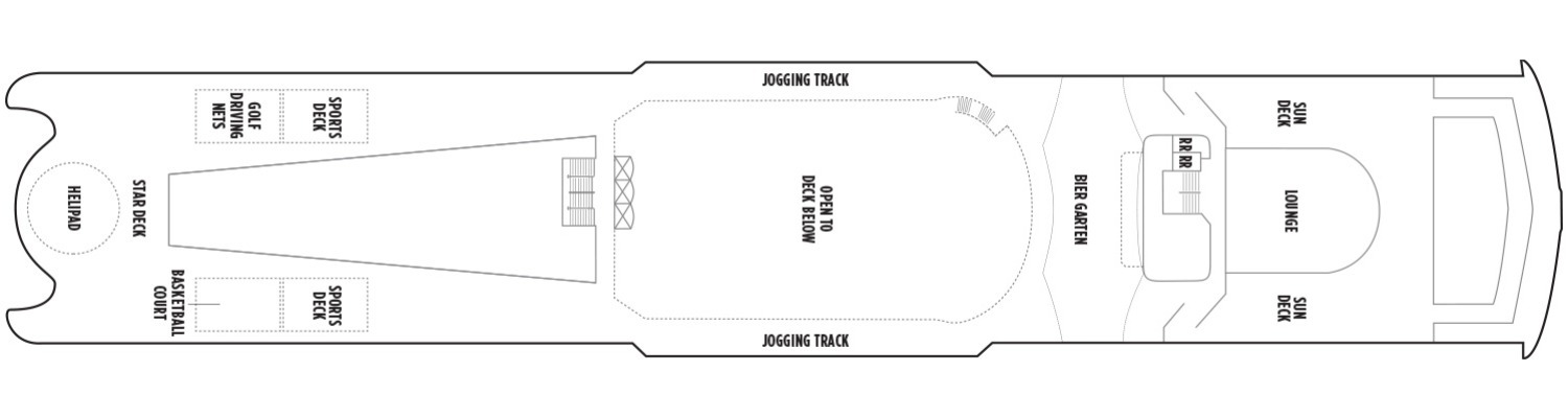Norwegian Spirit Deck 13