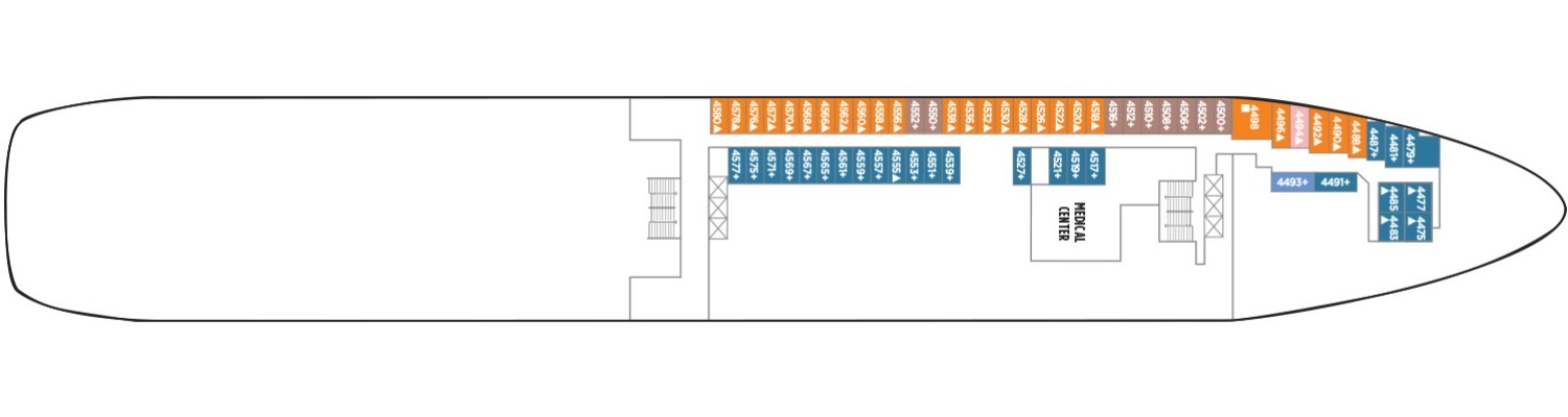 Norwegian Spirit Deck 4