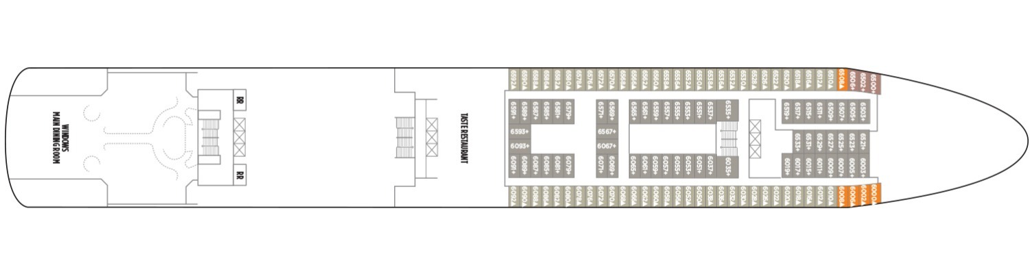 Norwegian Spirit Deck 6