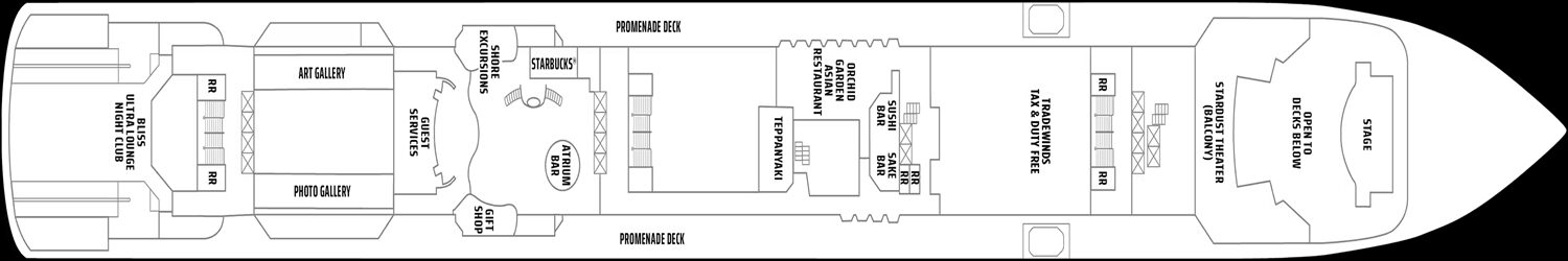 Norwegian Gem deck 7