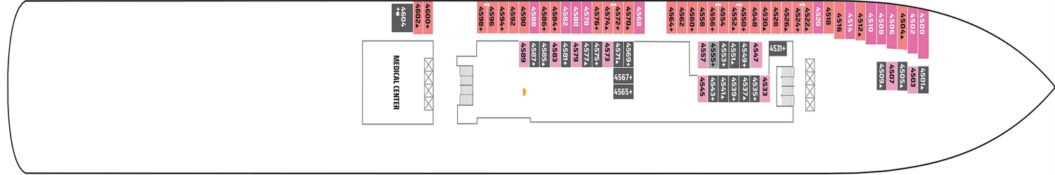 Norwegian Pearl deck 4
