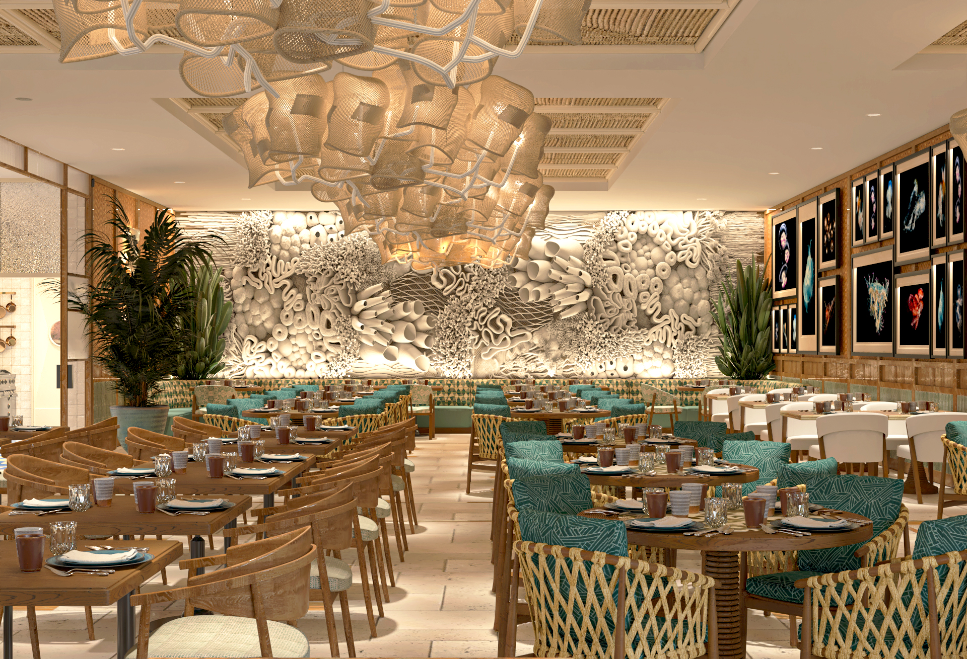 Restaurant au Ocean Azure Costa Mujeres, Cancun avec Voyages Aquaterra Restaurant au Ocean Azure Costa Mujeres, Cancun avec Voyages Aquaterra