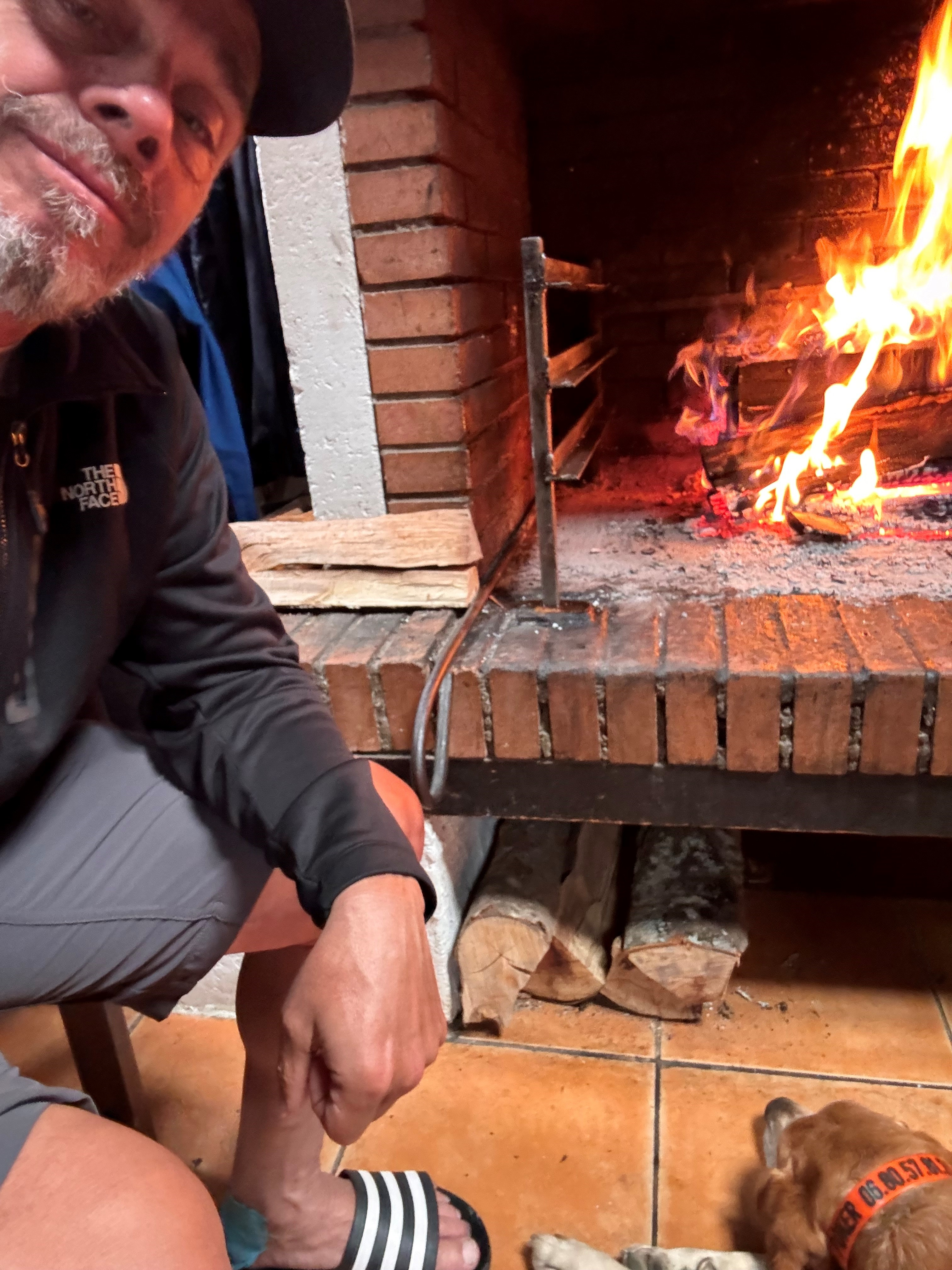 Feu dans un refuge du GR20 Feu dans un refuge du GR20