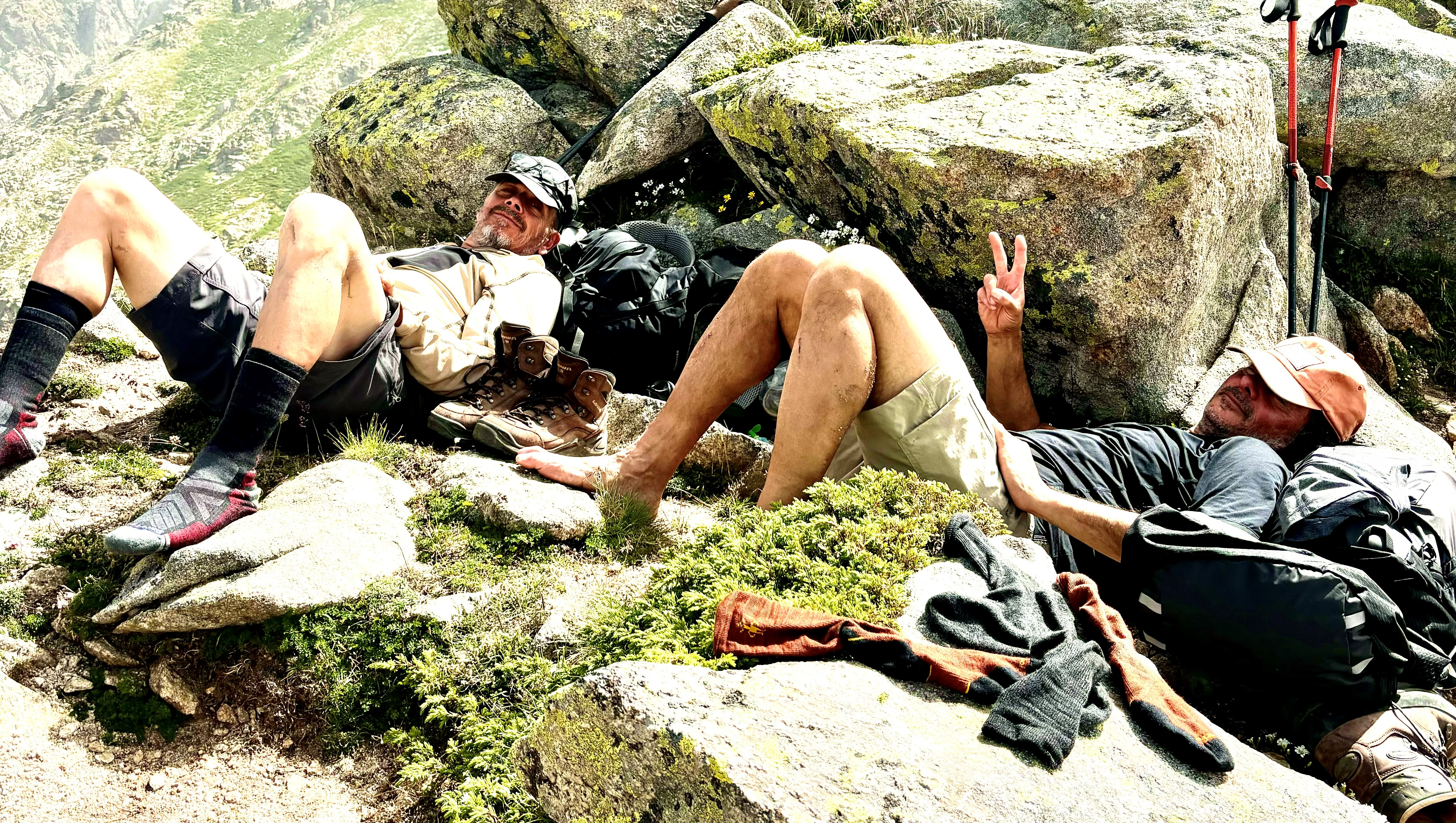 Prendre le temps de se reposer sur le GR20