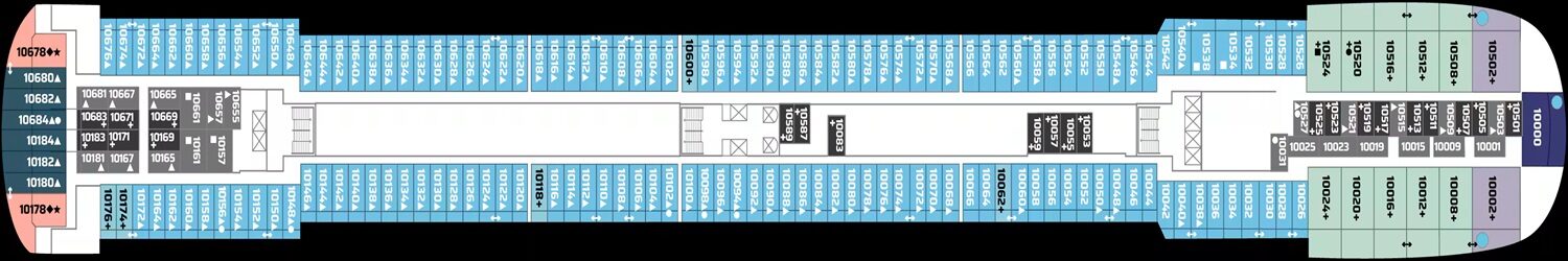 Pride of America deck 10