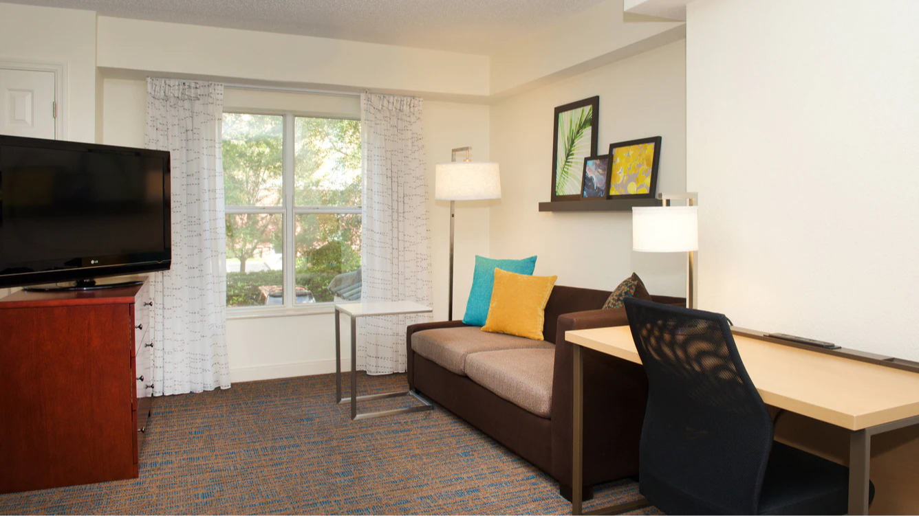 Studio Living Room at Residence Inn Lake Buena Vista