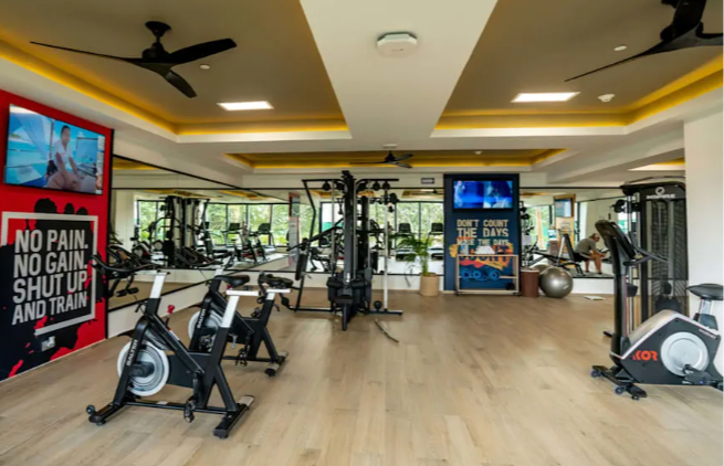 Riu Palace Kukulkan Zone Hôtelière de Cancun au Mexique Boulevard Kukulkan salle de sport
