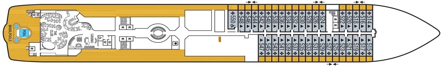 Seabourn Ovation Pont 5