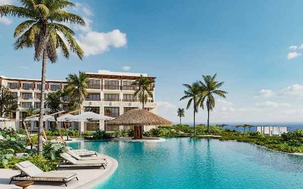 Piscine au Secrets Playa Blanca