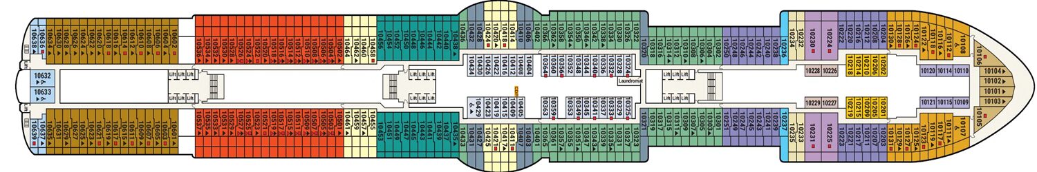 Star Princess deck 10