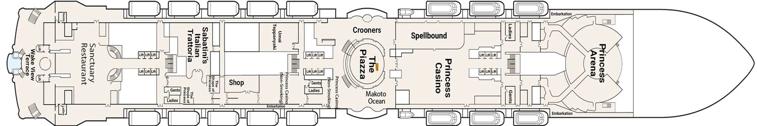Star Princess deck 8