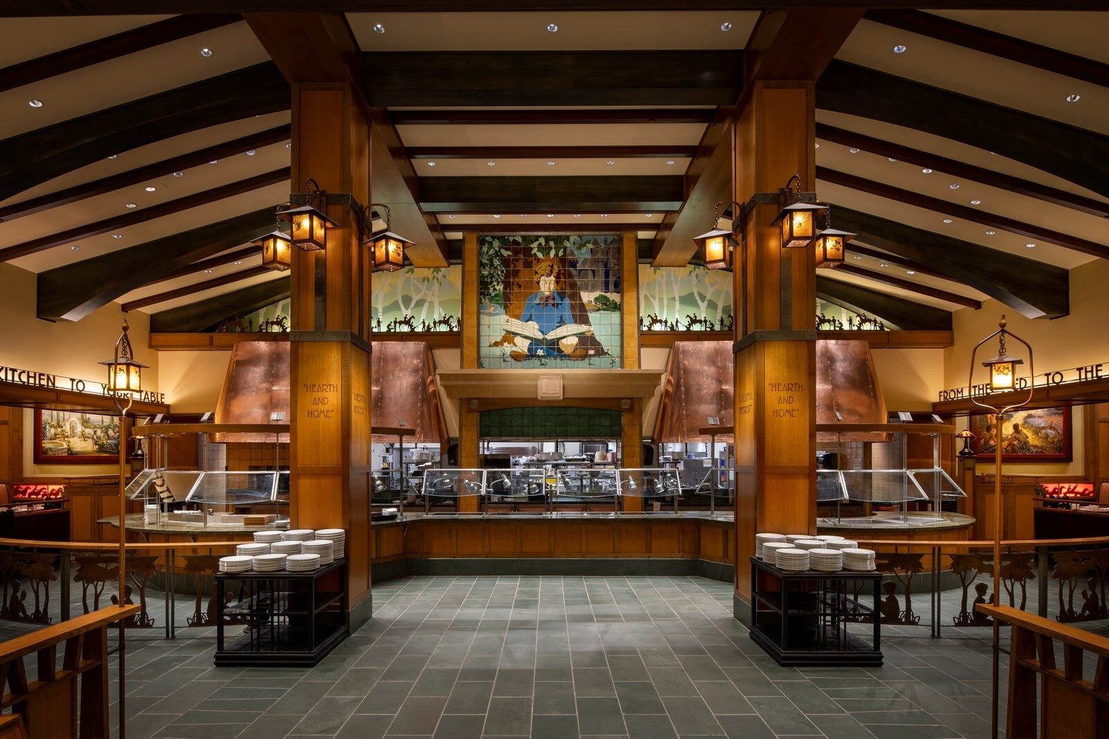The Storytellers Cafe at Disney's Grand Californian Hotel & Spa, Disneyland Resort