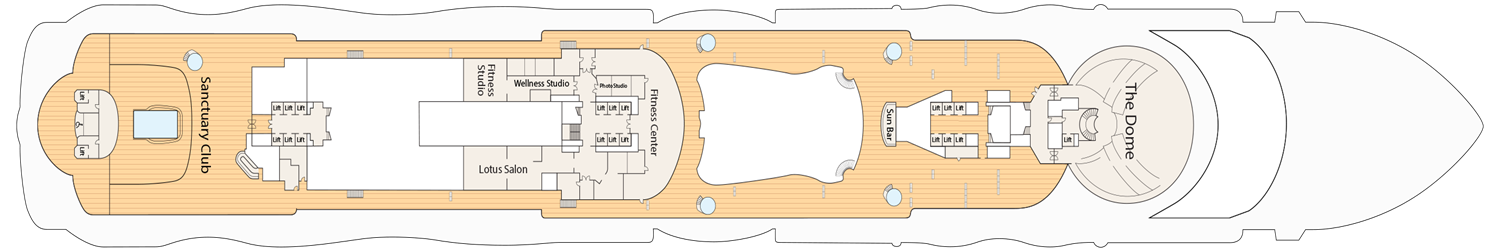 Sun Princess deck 18