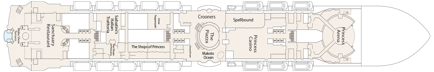 Sun Princess deck 8