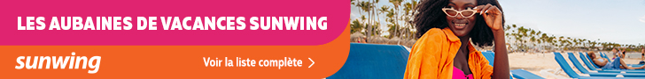 Aubaines Sunwing avec Voyages Aqua Terra Aubaines Sunwing avec Voyages Aqua Terra