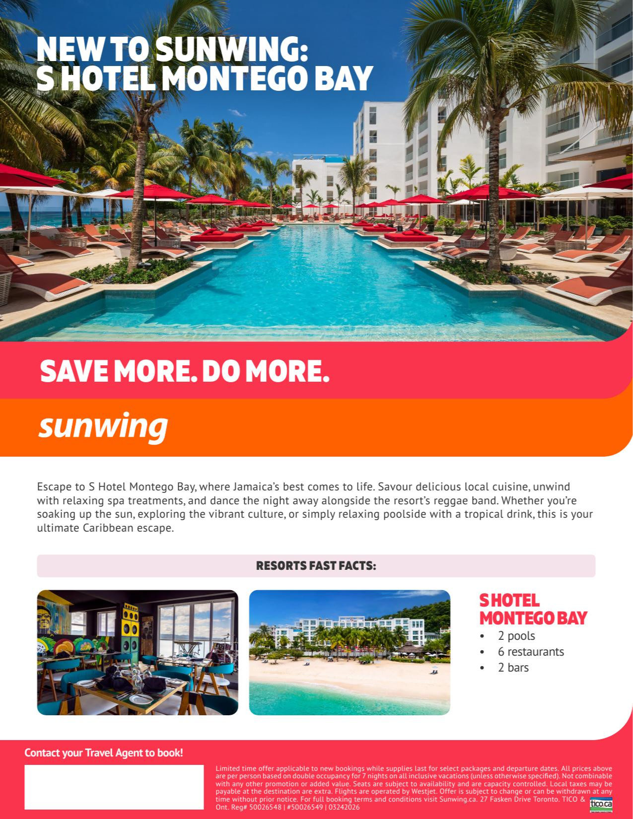 New hotel Sunwing Hotel Montego Bay with Voyages Aqua Terra New hotel Sunwing Hotel Montego Bay with Voyages Aqua Terra