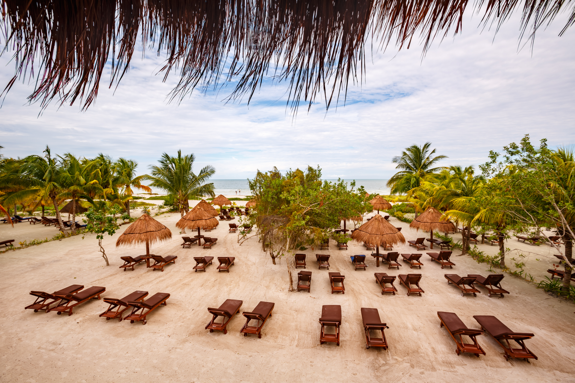 Common area at Villas HM Paraiso del Mar, Isla Holbox with Aquaterra Travels Common area at Villas HM Paraiso del Mar, Isla Holbox with Aquaterra Travels
