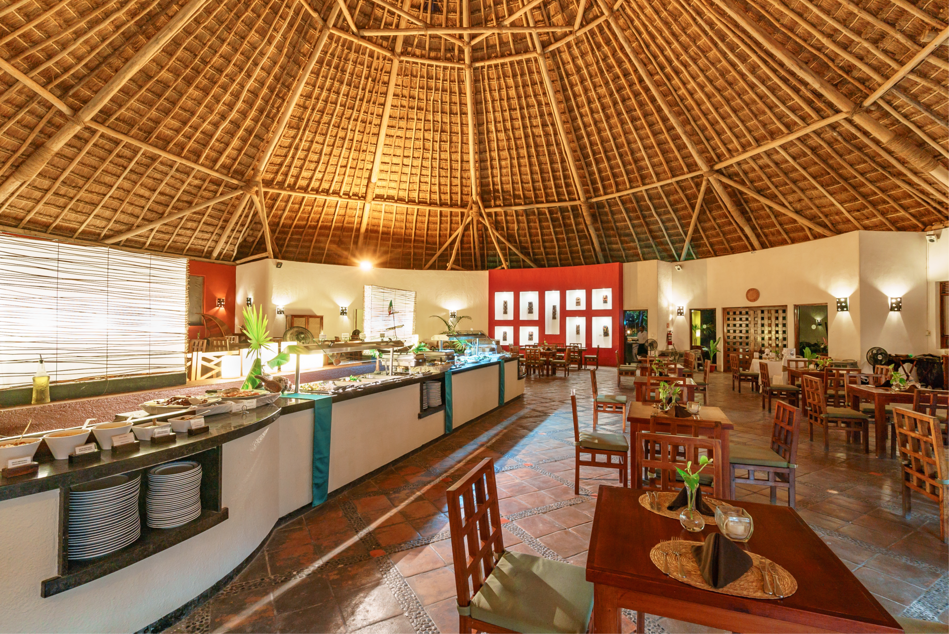Buffet at Villas HM Paraiso del Mar, Isla Holbox with Aquaterra Travels Buffet at Villas HM Paraiso del Mar, Isla Holbox with Aquaterra Travels