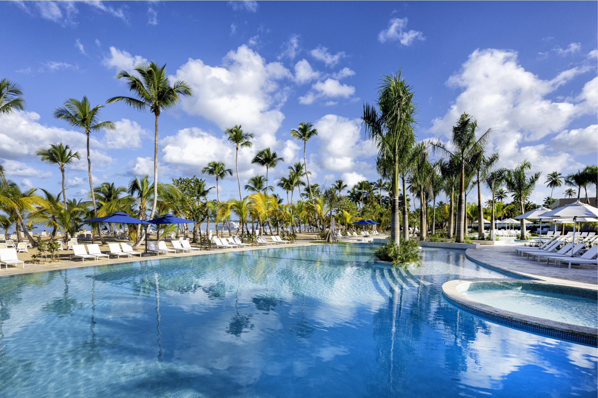 Blue pool at Viva Miches by Wyndham, Punta Cana with Aquaterra Travels Blue pool at Viva Miches by Wyndham, Punta Cana with Aquaterra Travels