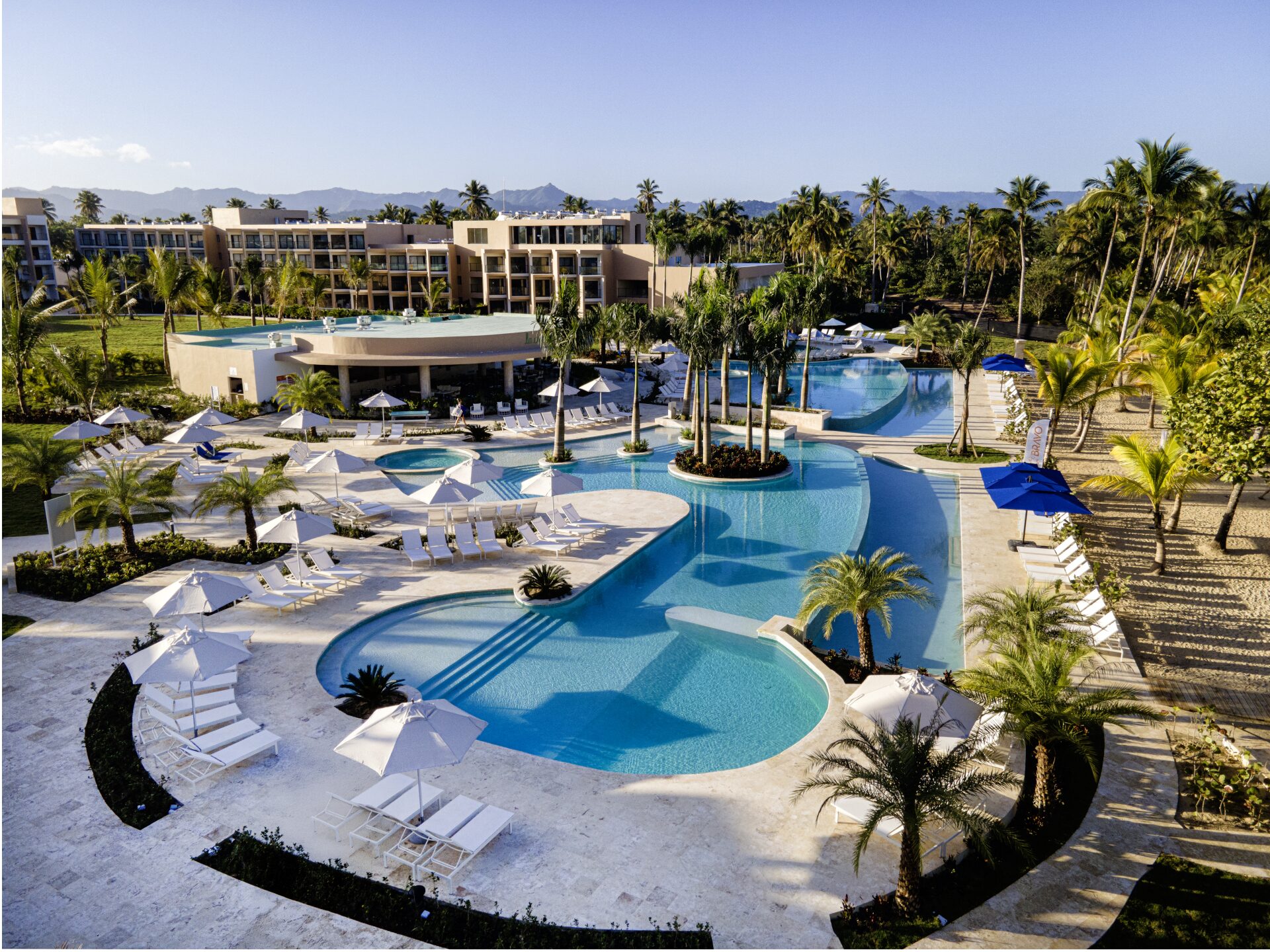View from the sky of the Viva Miches by Wyndham, Punta Cana with Aquaterra Travels