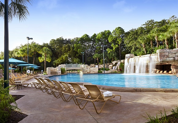 Pool at Walt Disney World Swan