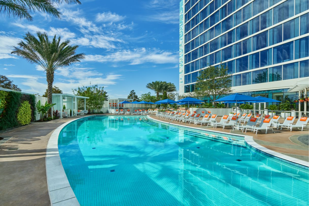 Pool at Walt Disney World Swan Reserve